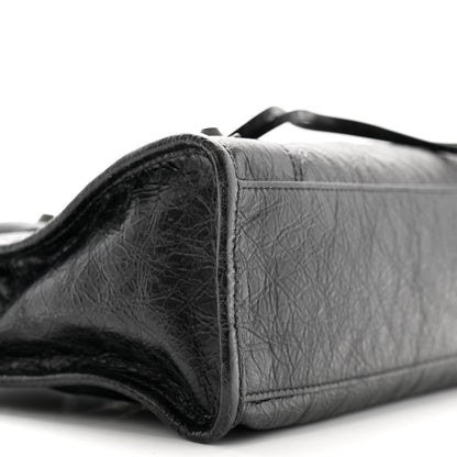 Balenciaga Agneau Arena Classic Hardware Small Le City Black 8 of 9