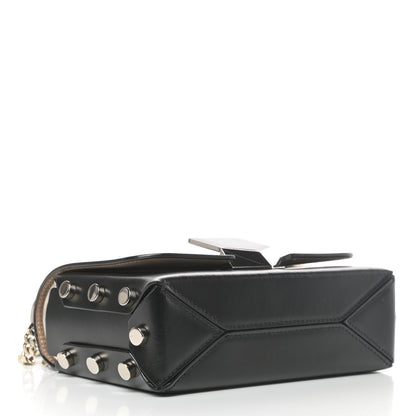 Jimmy Choo Smooth Calfskin Lockett Petite Shoulder Bag Black 4 of 10