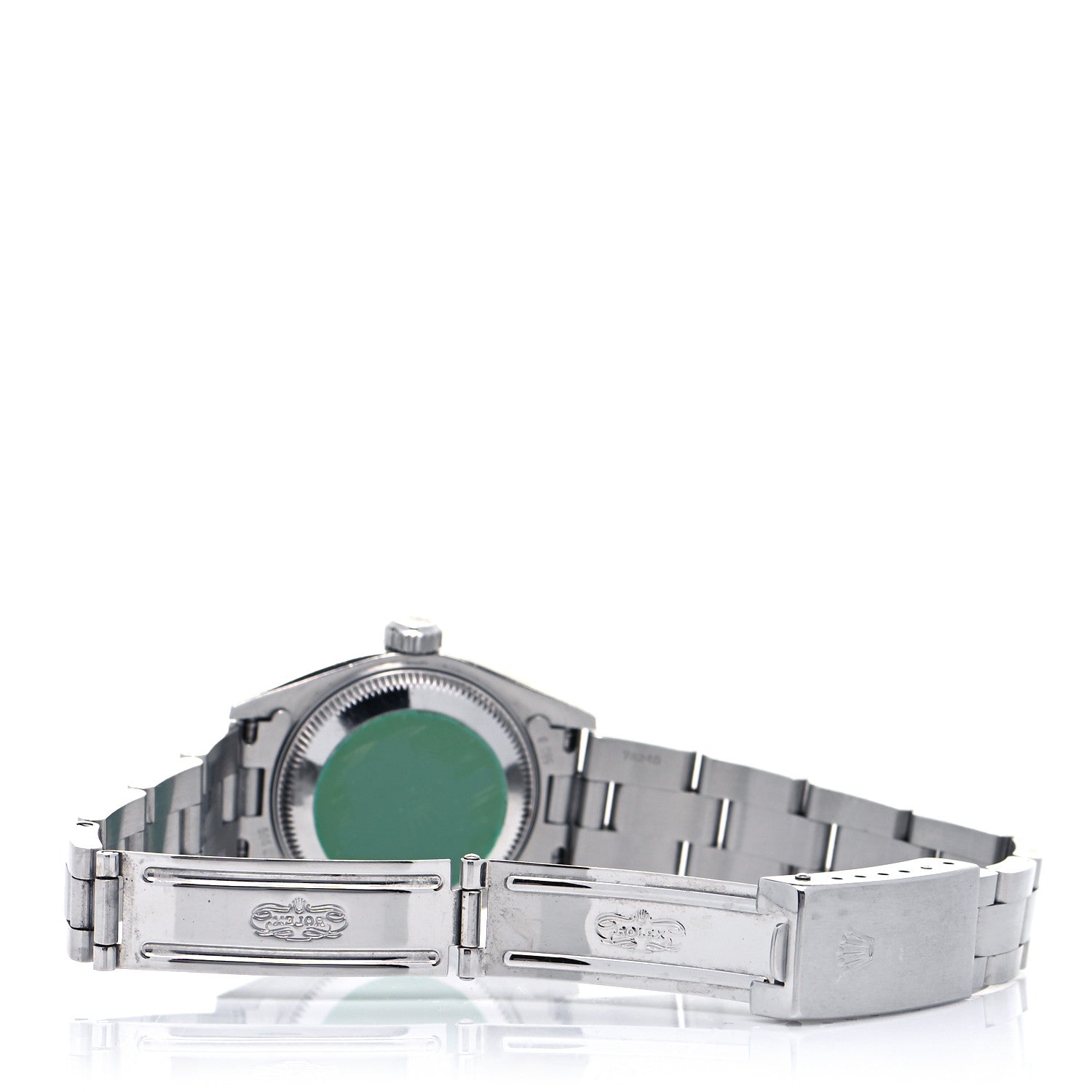Rolex Stainless Steel 26mm Oyster Perpetual Date Watch Black 79160 5 of 6