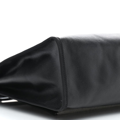 Hermes Toile H Berline Vache Hunter Herbag Zip PM 31 Black Ecru 10 of 11