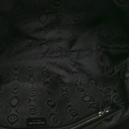 Gucci X BALENCIAGA BB Monogram Web Graffiti Medium Ophidia Shopping Tote Black 5 of 10