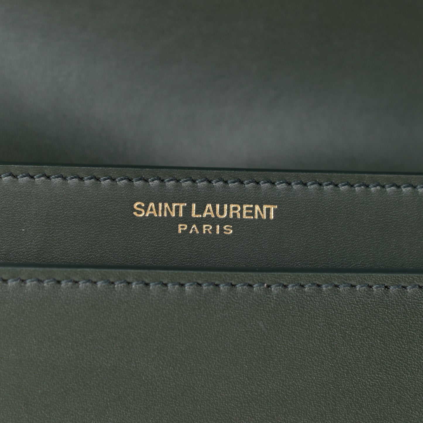 Smooth Calfskin Monogram Cassandra Clasp Bag Dark Green