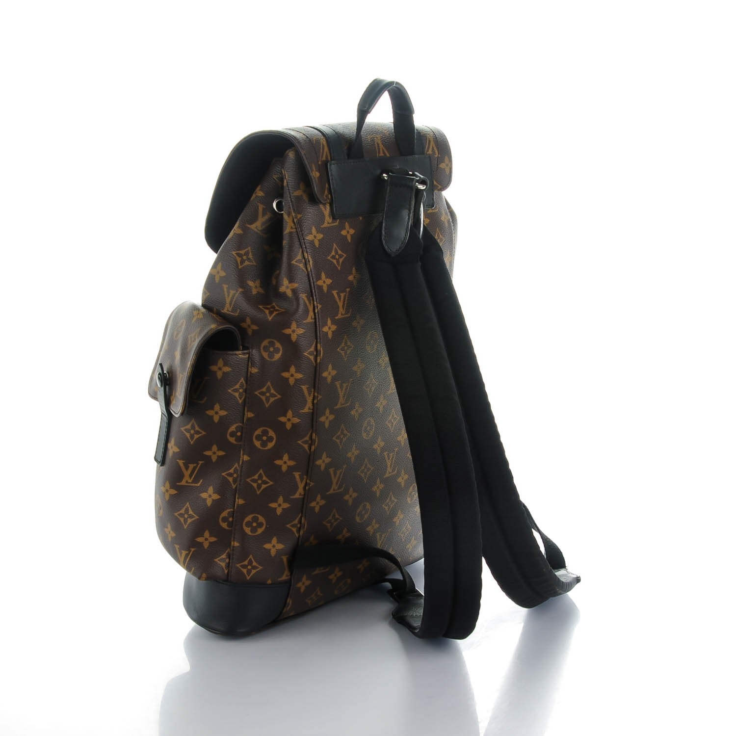 Louis Vuitton Monogram Macassar Christopher PM Backpack 3 of 7