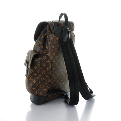 Louis Vuitton Monogram Macassar Christopher PM Backpack 3 of 7