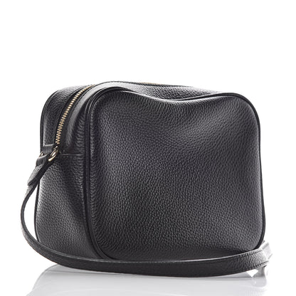 Gucci Pebbled Calfskin Small Soho Disco Bag Black 3 of 9