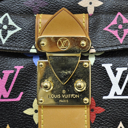 Louis Vuitton Monogram Multicolor Speedy 30 Black 7 of 9