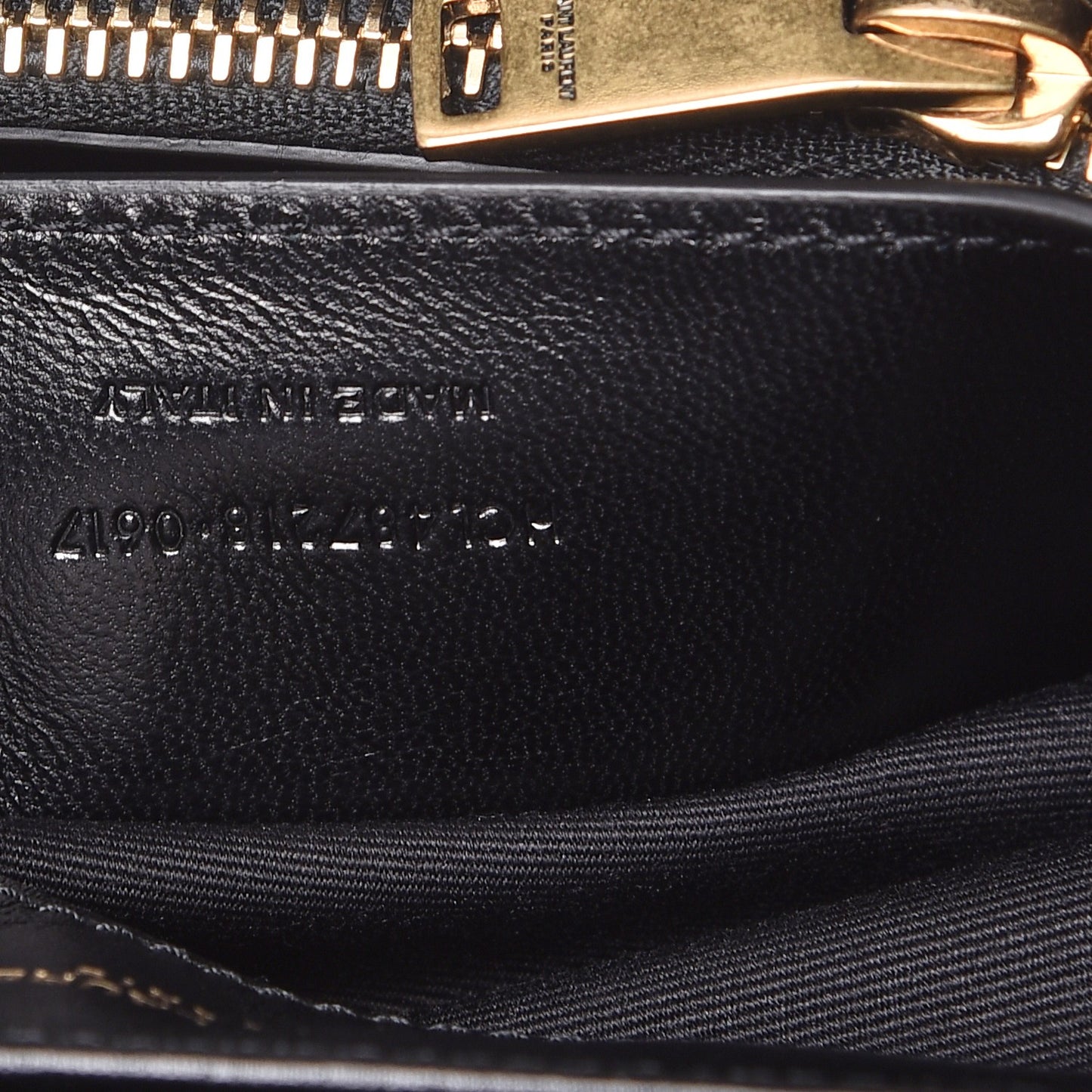 Velvet Y Quilted Monogram Small Loulou Chain Satchel Black
