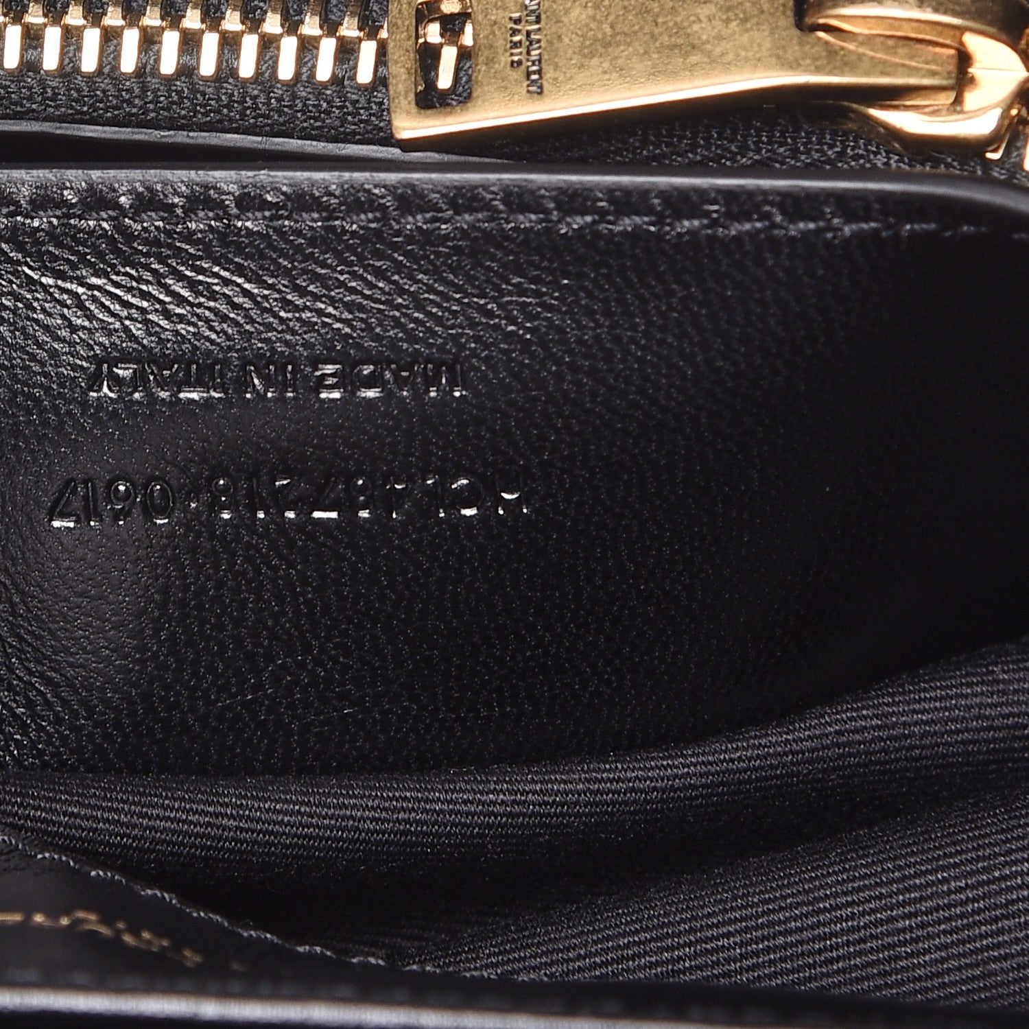Saint Laurent Velvet Y Quilted Monogram Small Loulou Chain Satchel Black 7 of 7
