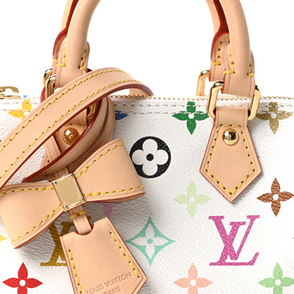 Louis Vuitton LV X TM Monogram Multicolor Nano Speedy White 6 of 9
