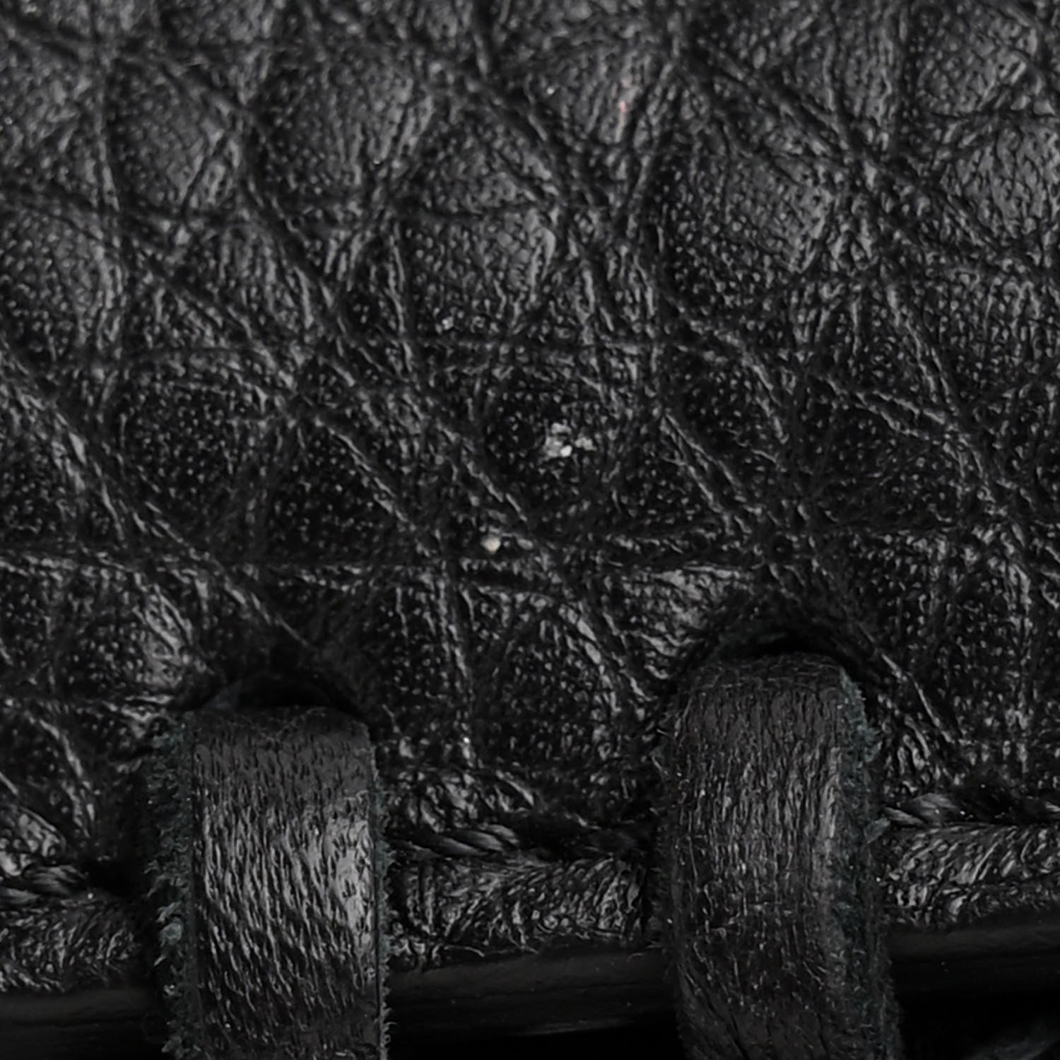 Valentino Garavani Grained Calfskin Mini C Rockee Scarab Fringe Shoulder Bag Black 17 of 18