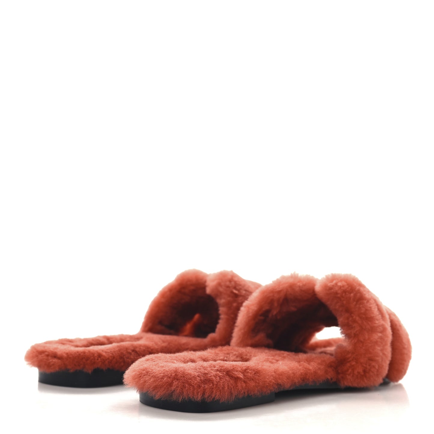 Woolskin Oran Sandals 38.5 Orange
