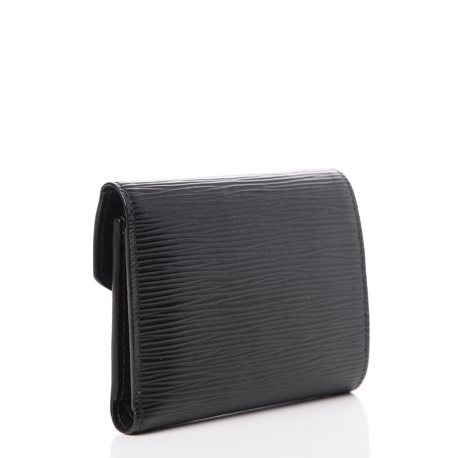 Louis Vuitton Epi Victorine Wallet Black 3 of 7
