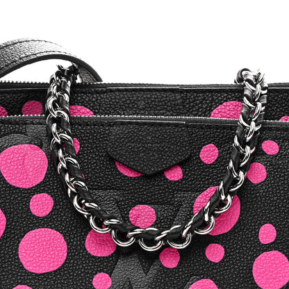 Louis Vuitton LV X YK Empreinte Multi Pochette Accessories Black Fuchsia 9 of 11
