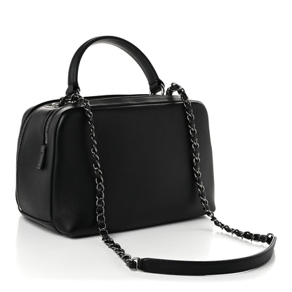 Chanel Calfskin Small Trendy CC Bowling Bag Black 3 of 10