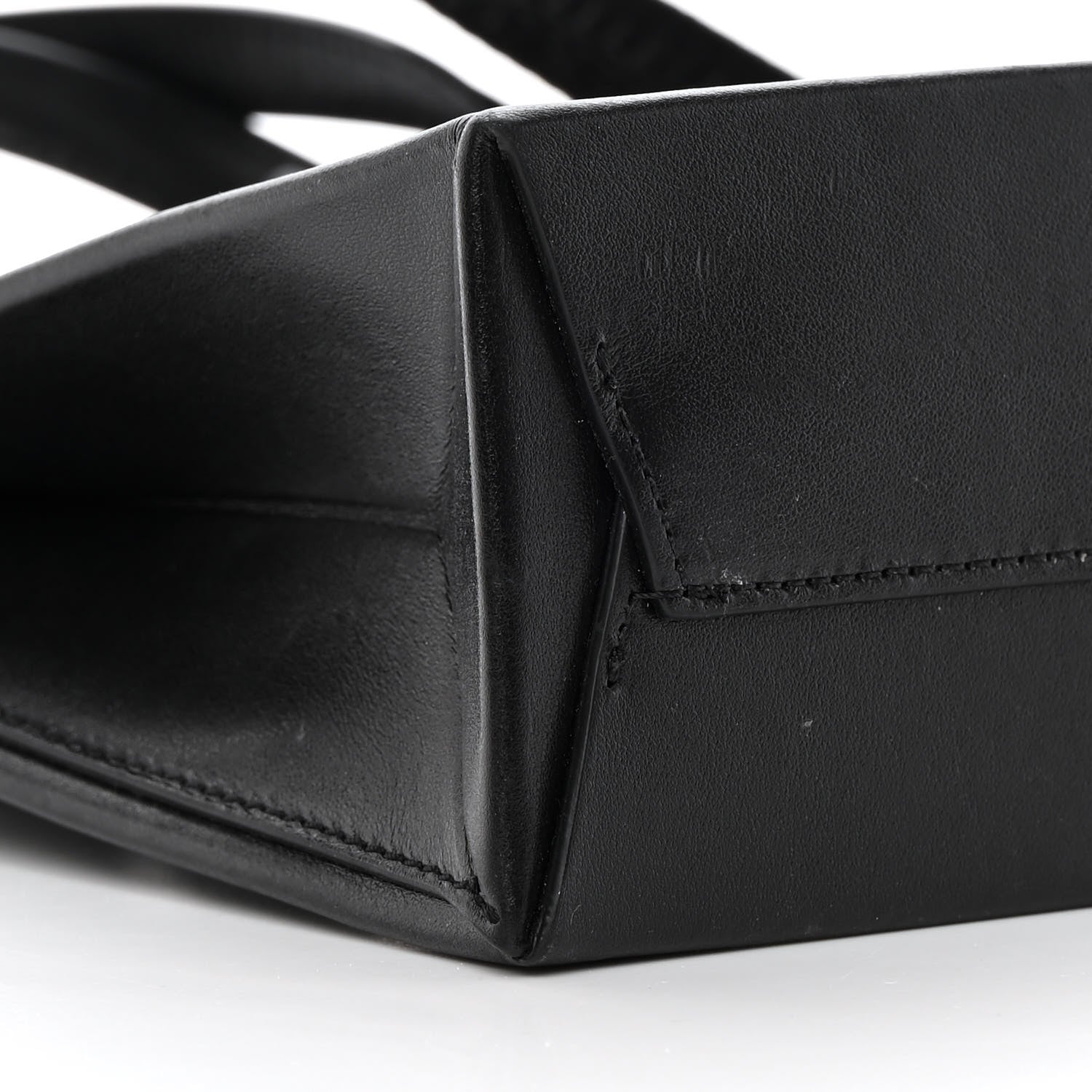 Off-White Calfskin Box Bag Tote Black 8 of 14