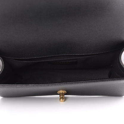 Chanel Caviar Quilted Medium Boy Flap Black 5 of 9