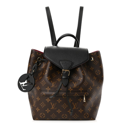 Louis Vuitton Monogram Montsouris PM Black 1 of 9