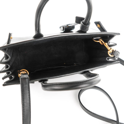 Saint Laurent Calfskin Nano Sac De Jour Black 5 of 8