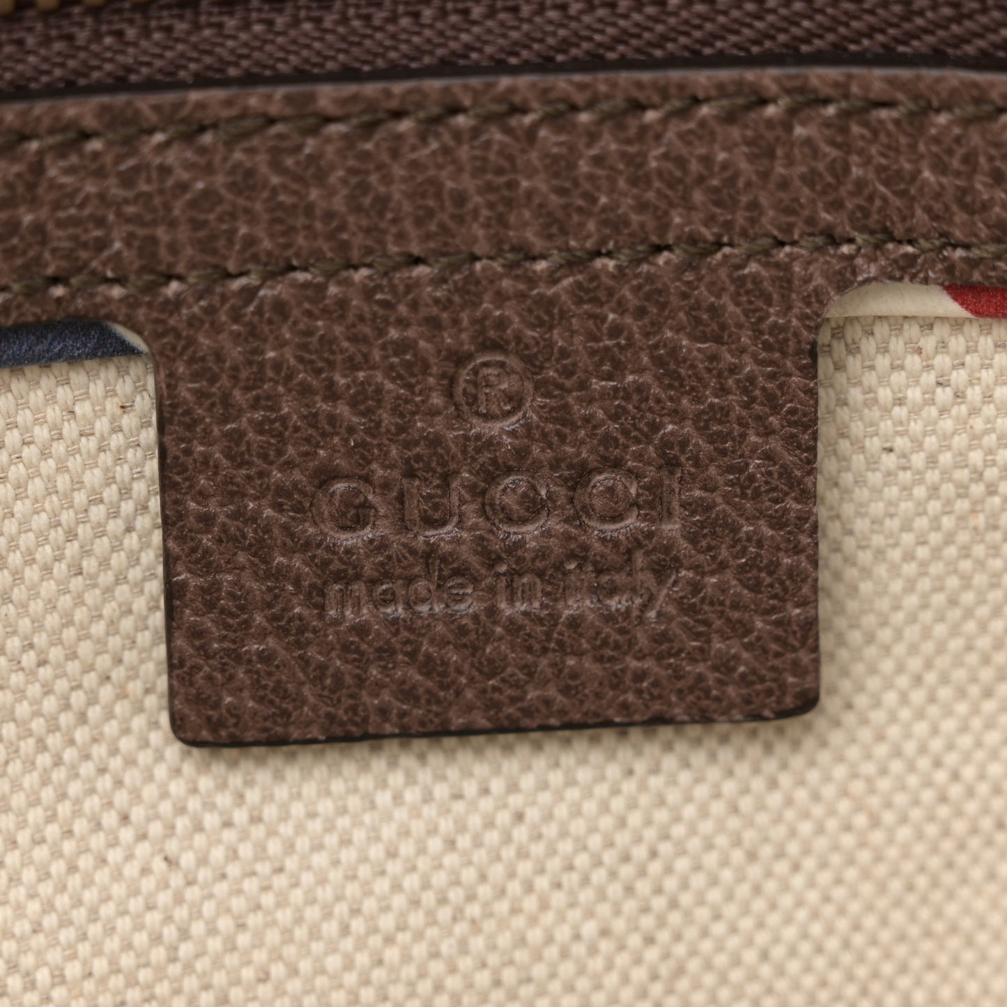 Soft GG Supreme Monogram Courrier Web Medium Flat Messenger Bag Beige New Acero Multicolor