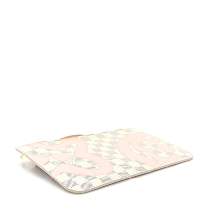 Louis Vuitton Damier Azur Tahitienne Neverfull MM GM Pochette 4 of 6