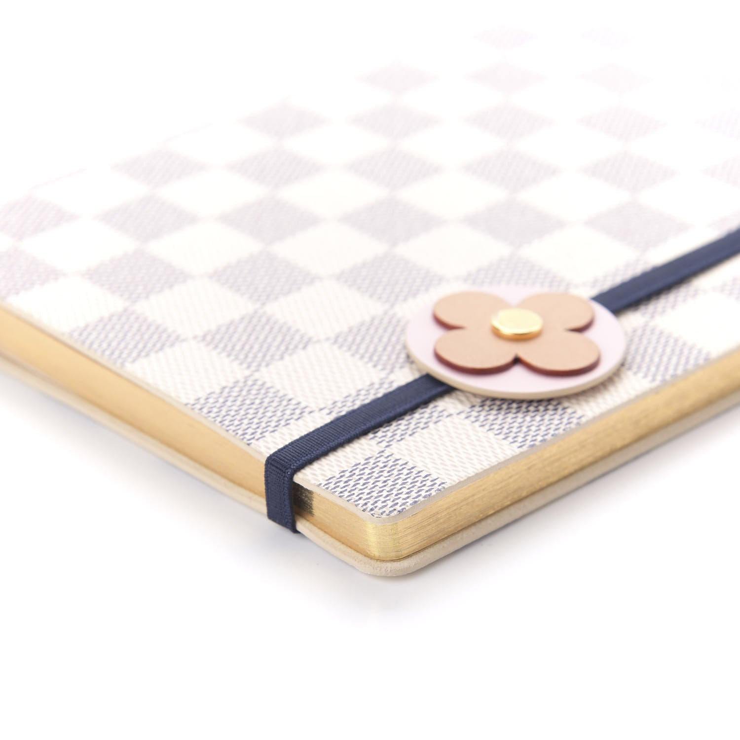 Louis Vuitton Damier Azur Flower Gustave Notebook 7 of 9