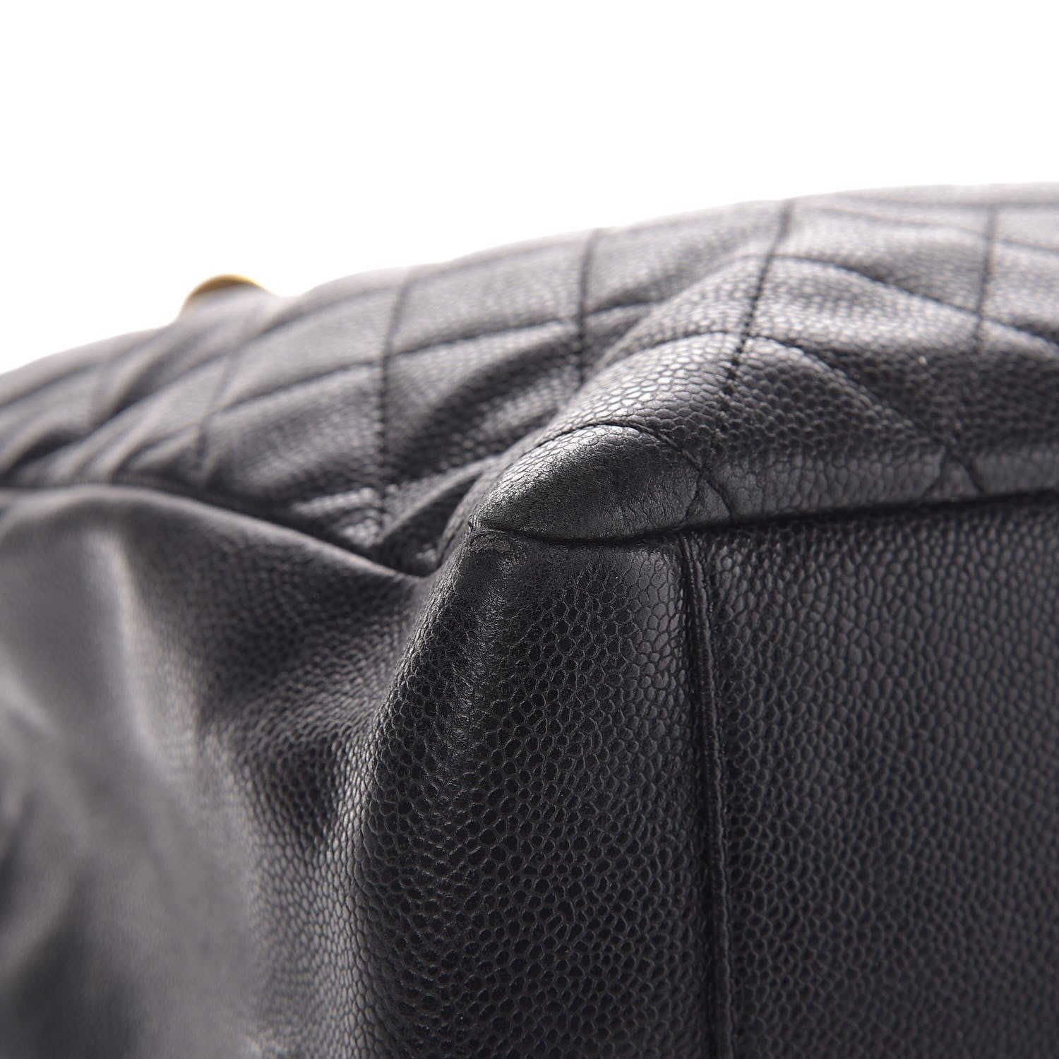 Chanel Caviar Quilted Grand Shopping Tote GST Black 12 of 15