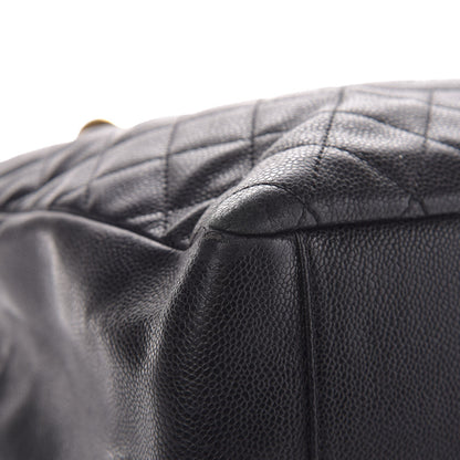 Chanel Caviar Quilted Grand Shopping Tote GST Black 12 of 15