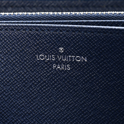 Louis Vuitton Monogram Escale Zippy Wallet Blue 6 of 12