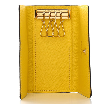 Louis Vuitton Monogram 4 Key Multicles Holder Jaune 5 of 9