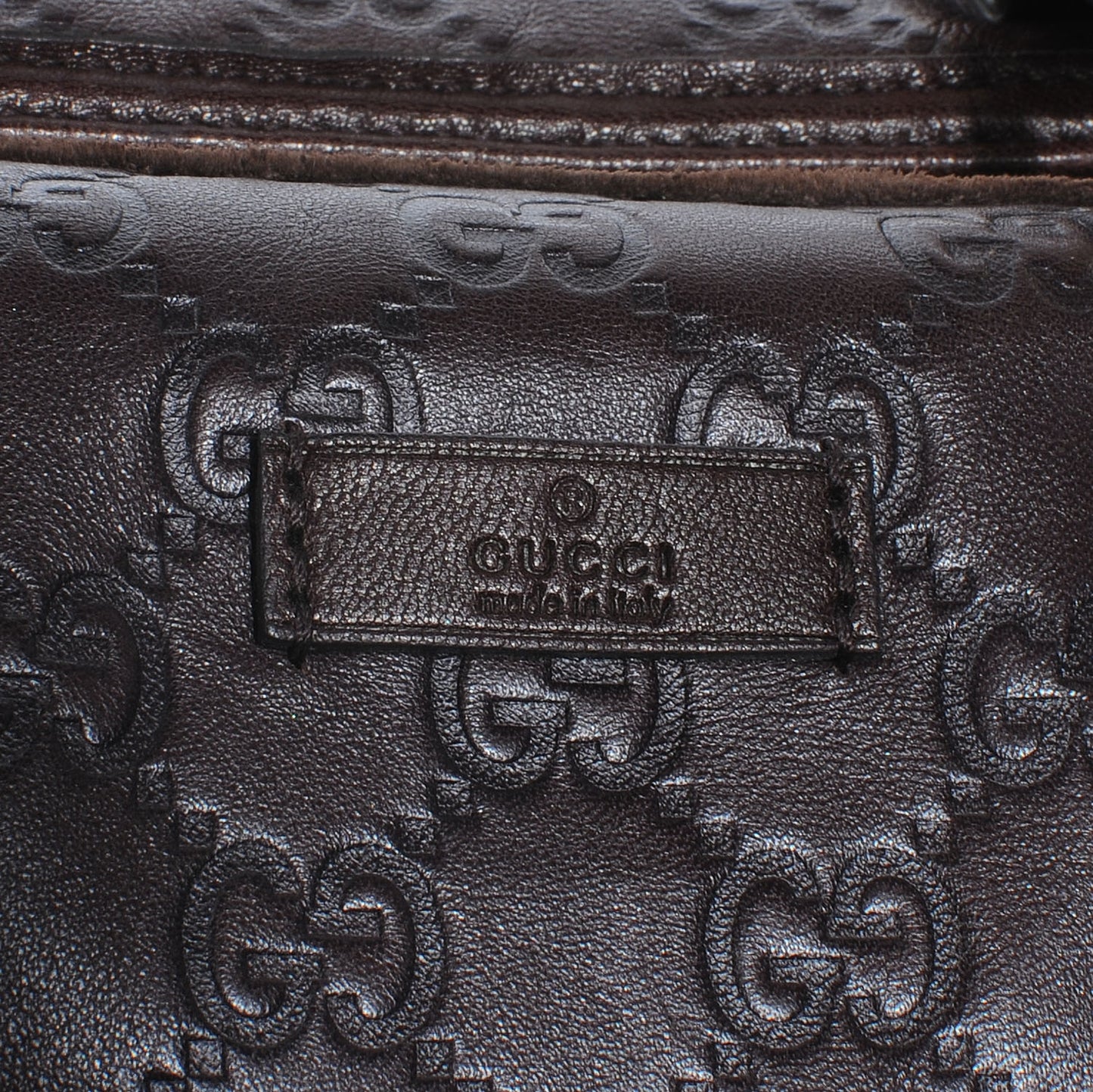 Guccissima Medium Joy Boston Brown