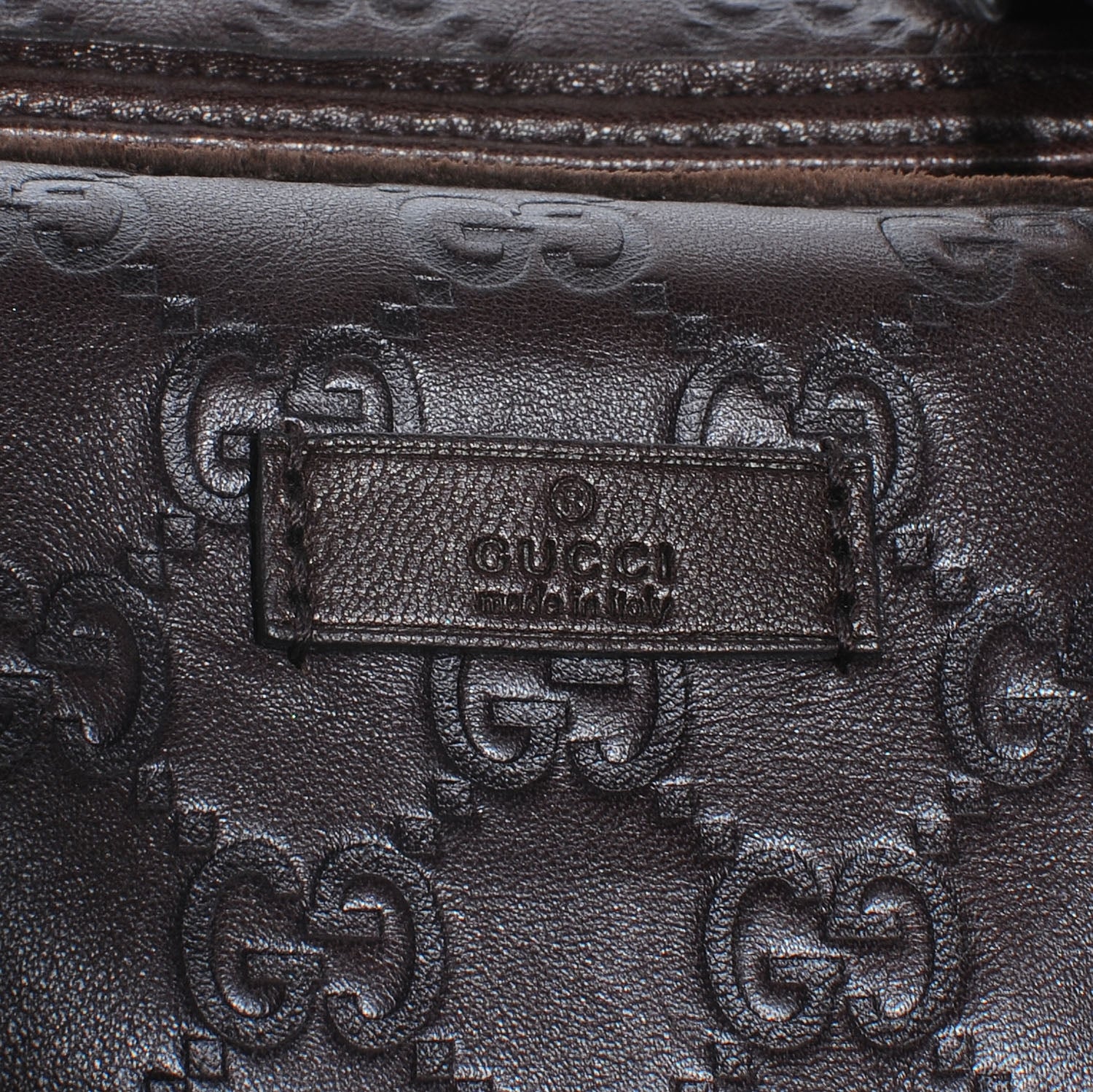 Gucci Guccissima Medium Joy Boston Brown 8 of 8