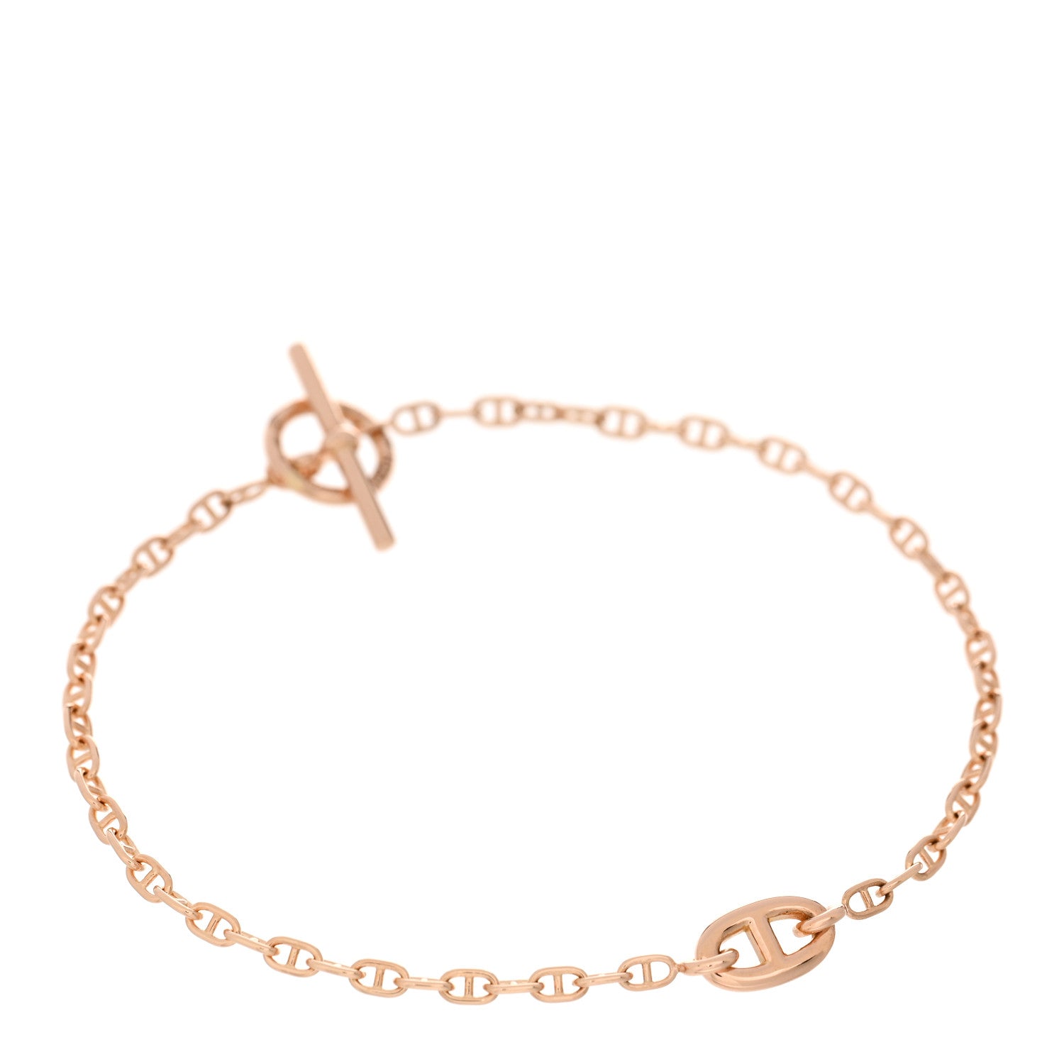 Hermes 18K Rose Gold TPM Farandole Bracelet ST 1 of 4