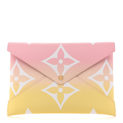 Louis Vuitton Monogram Giant By The Pool Large Kirigami Pochette Pink 1 of 7