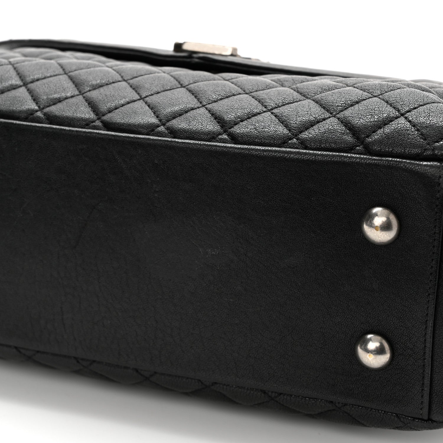 Saint Laurent Sheepskin Tri-quilt Monogram Large College Satchel Black 13 of 13
