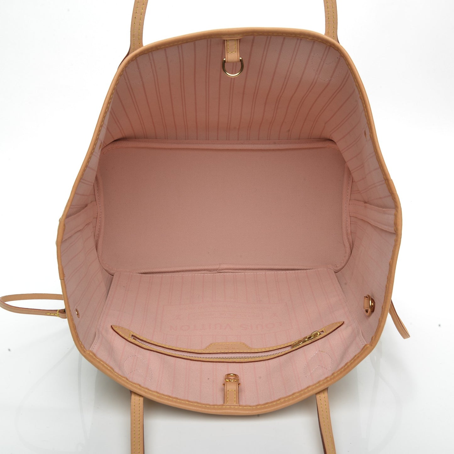 Damier Azur Neo Neverfull MM Rose Ballerine