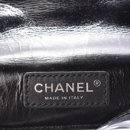 Chanel Crumpled Calfskin PVC Quilted Backpack Black 7 of 10