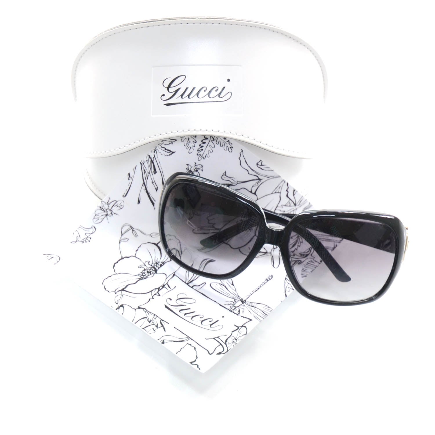 Gucci Horsebit Nail Sunglasses 3099S Black 8 of 8