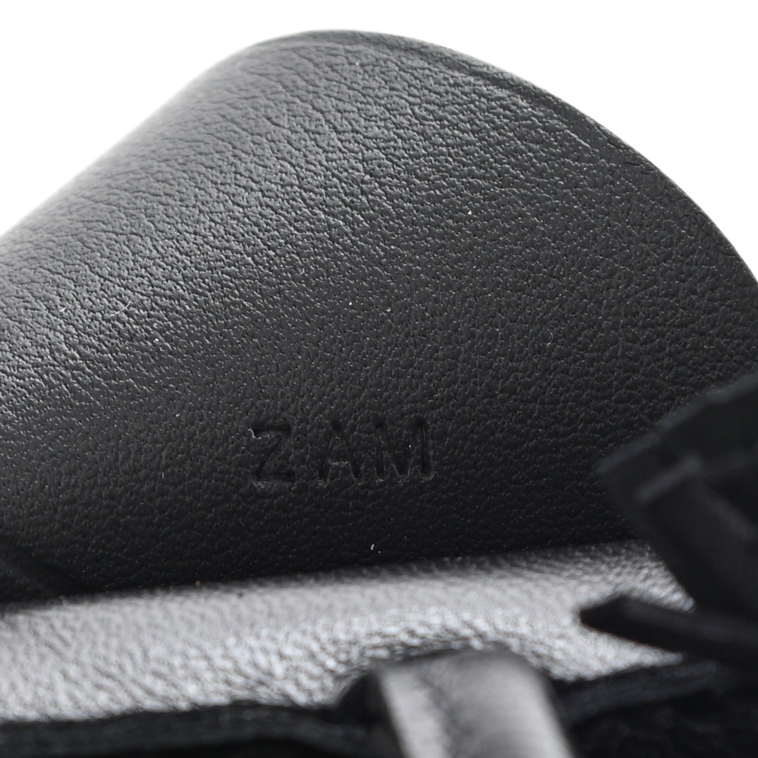 Hermes Milo Lambskin Grigri Rodeo Pegase Horse Bag Charm MM So Black 4 of 4