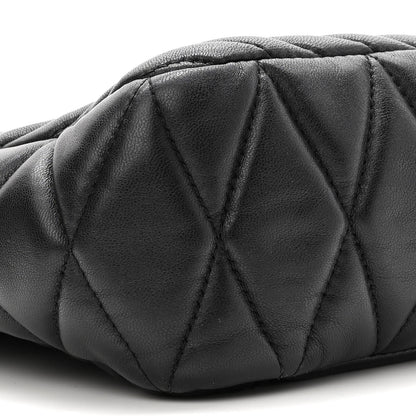 Miu Miu Nappa Matelasse Biker Shoulder Bag Black 8 of 13
