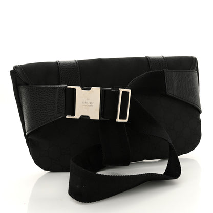 Gucci Nylon Monogram Waist Belt Bag  Black 3 of 10