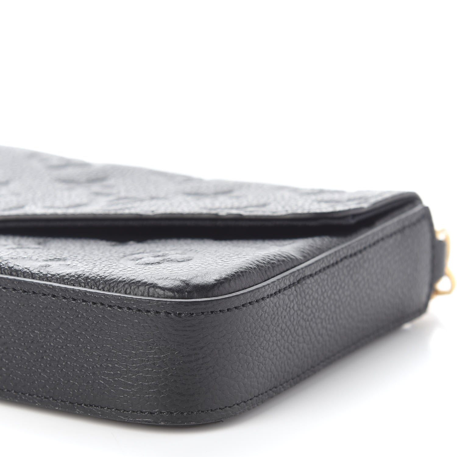 Louis Vuitton Empreinte Pochette Felicie Chain Wallet Black 10 of 10
