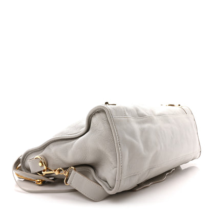 Balenciaga Agneau Gold Metallic Edge Hardware City Gris Glace 5 of 11