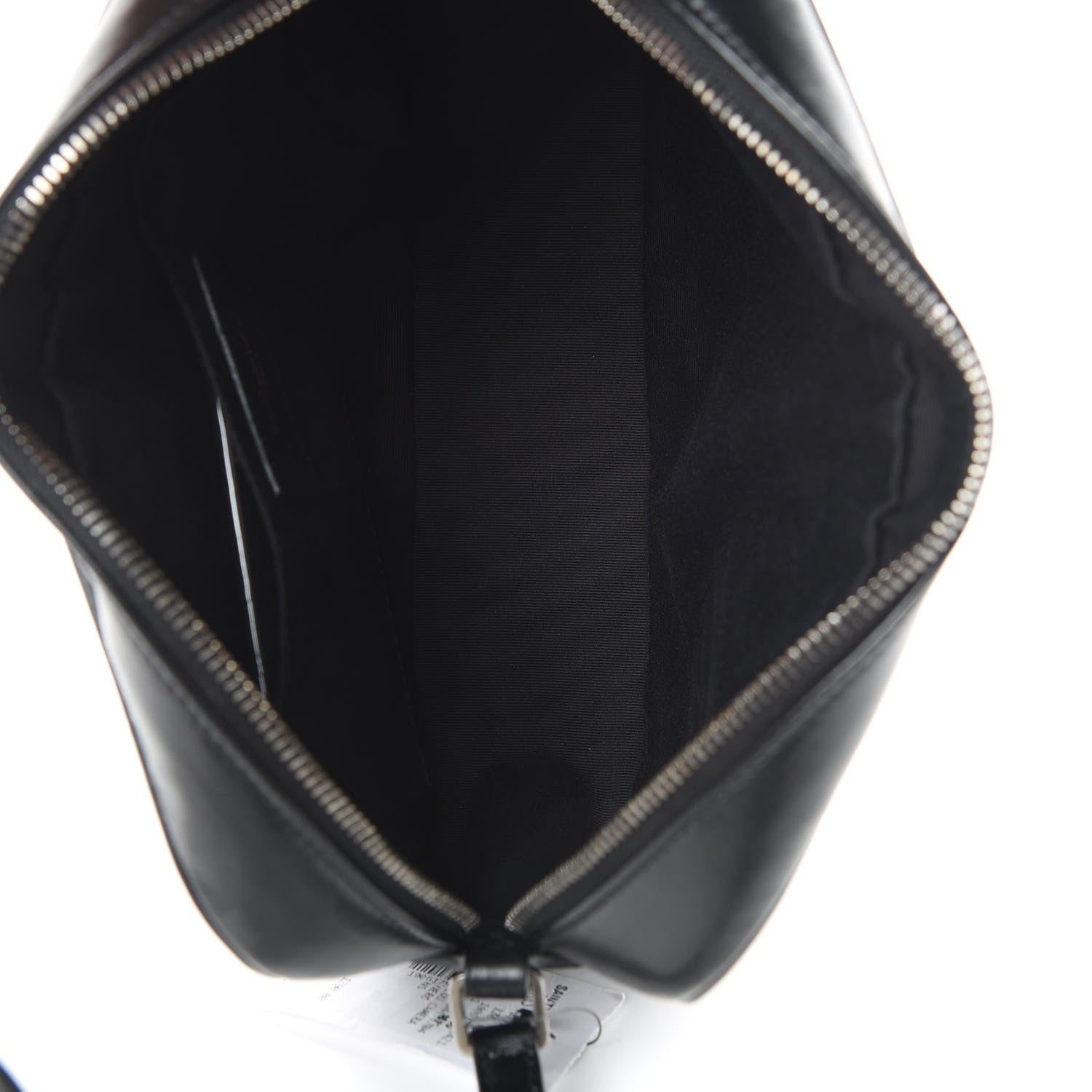 Saint Laurent Calfskin Matelasse Monogram Lou Camera Bag Black 5 of 14