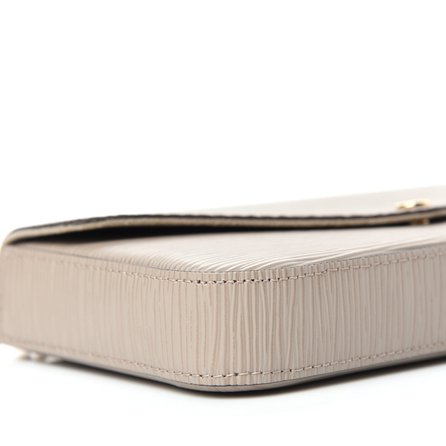 Epi Felicie Pochette Chain Wallet Galet