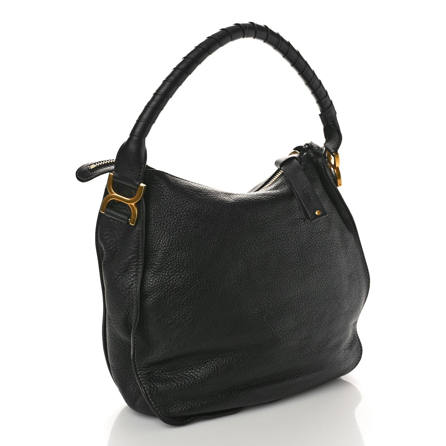 Chloe Calfskin Medium Marcie Hobo Black 3 of 8