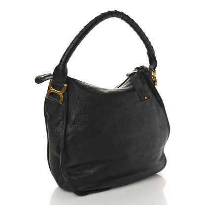 Chloe Calfskin Medium Marcie Hobo Black 3 of 8
