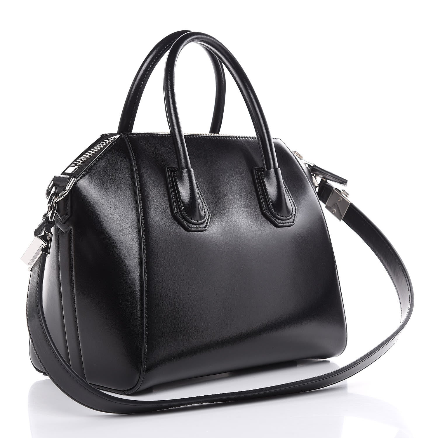Givenchy Shiny Lord Calfskin Small Antigona Black 3 of 9