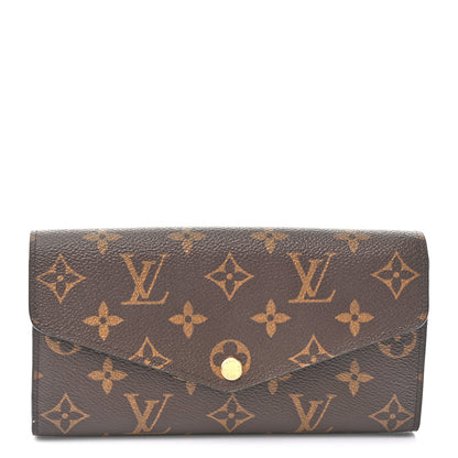 Louis Vuitton Monogram Sarah Wallet NM Coquelicot 1 of 6