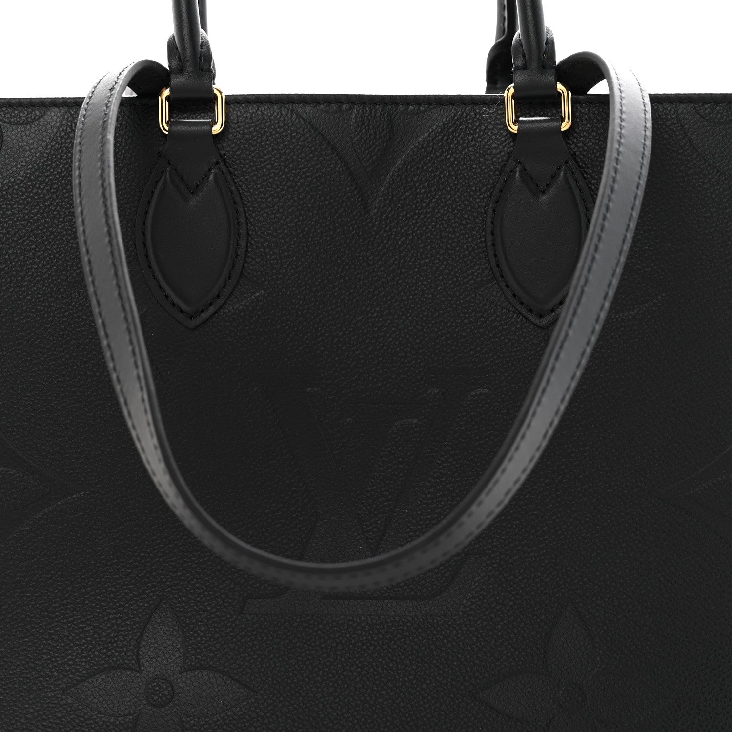 Louis Vuitton Empreinte Monogram Giant Onthego MM Black 7 of 10