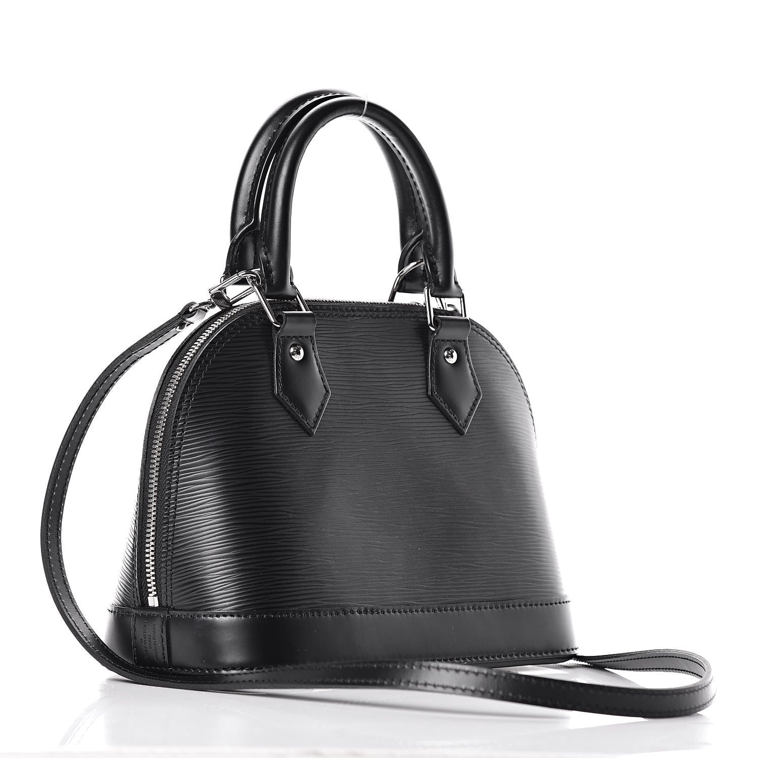 Louis Vuitton Epi Alma BB Black 4 of 10